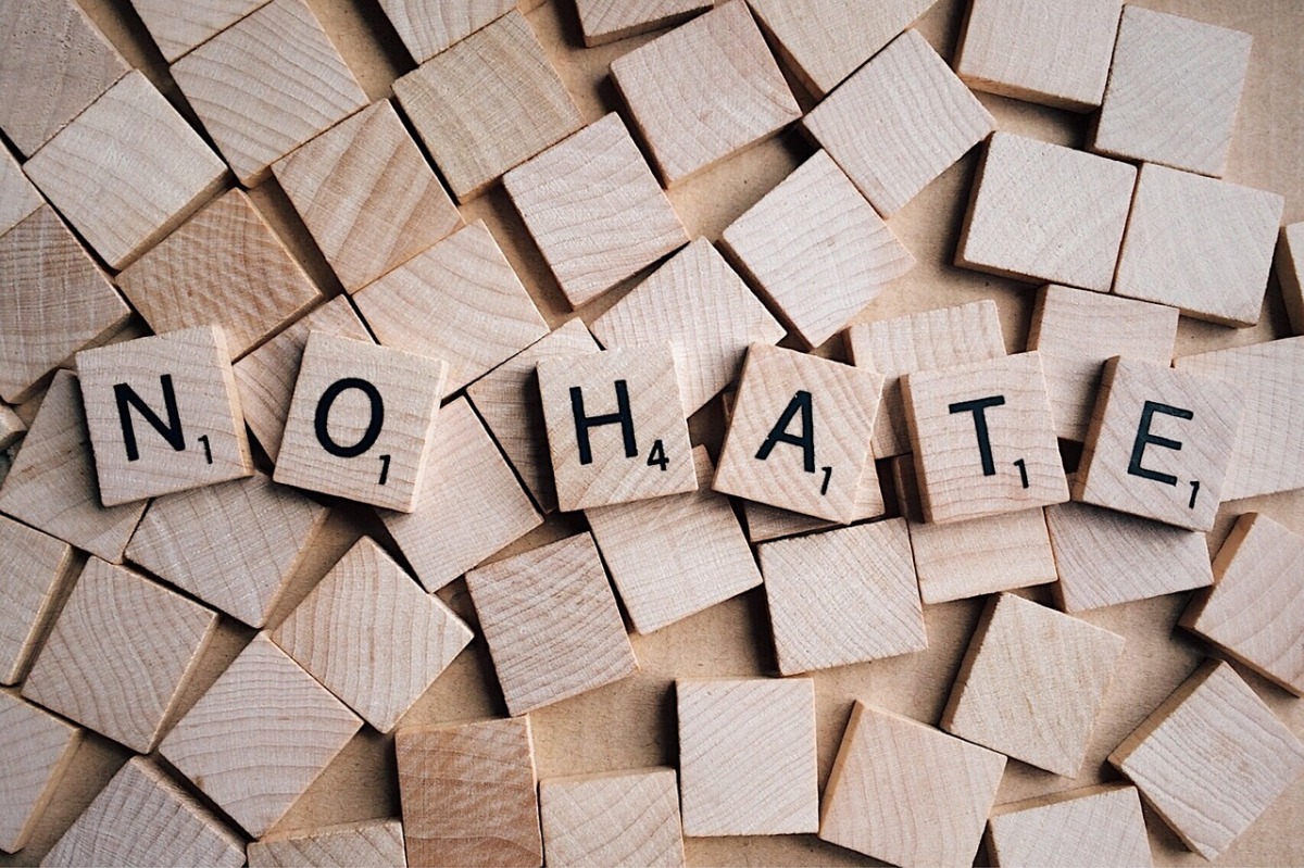 Choosing not to hate.